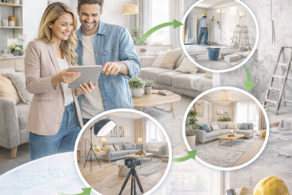 Завършване, ремонт и професионално управление на недвижими имоти — цялостна услуга за собственици